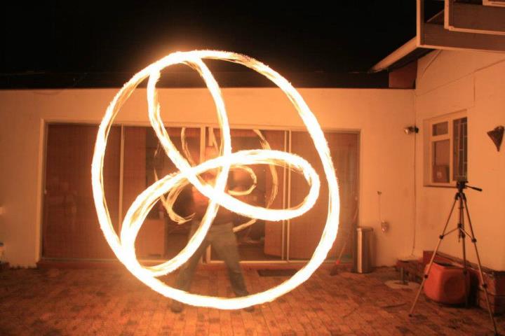 Me on fire poi