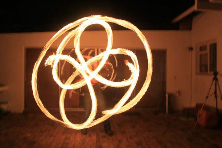 me on fire poi