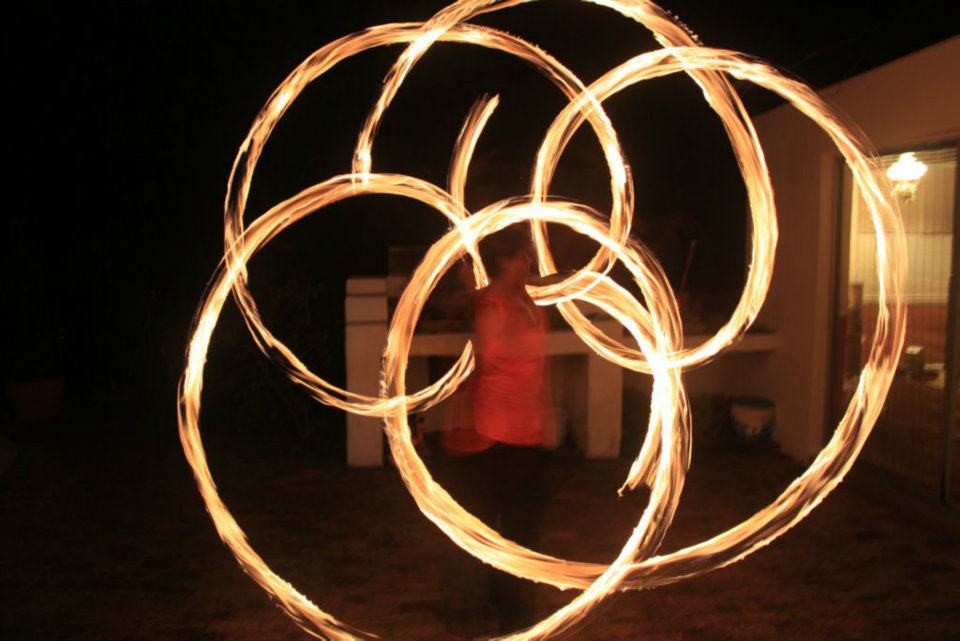 Natacha on fire poi