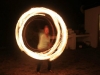 mbali on fire hoop