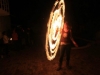 Emma on fire hoop